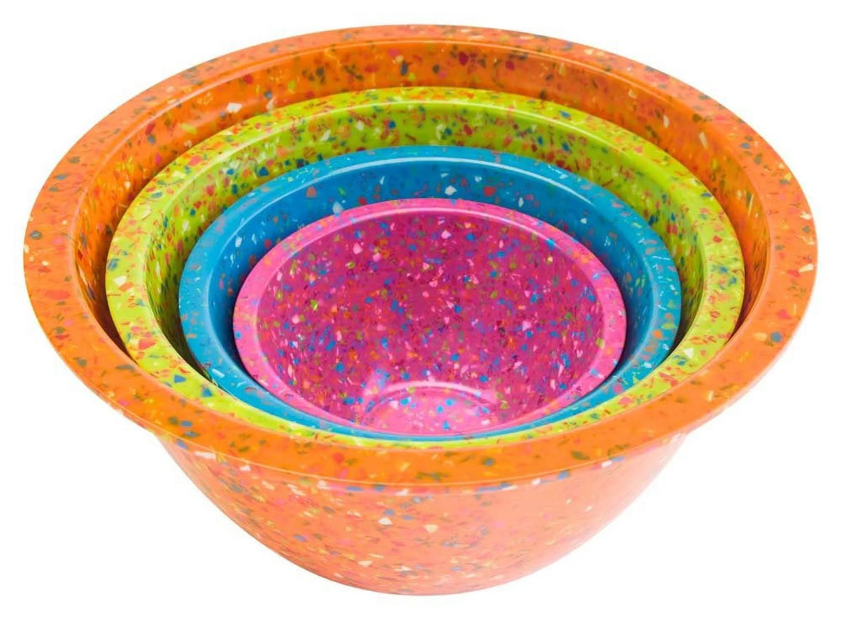 4 Piece Melamine Mixing Bowls W483