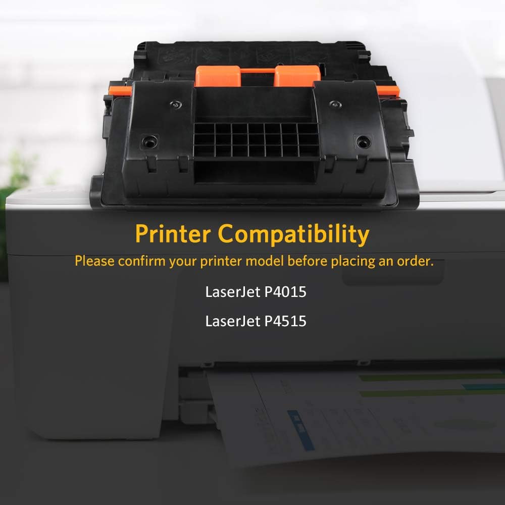 Compatible 90X High Yield Black Toner Cartridge E762873