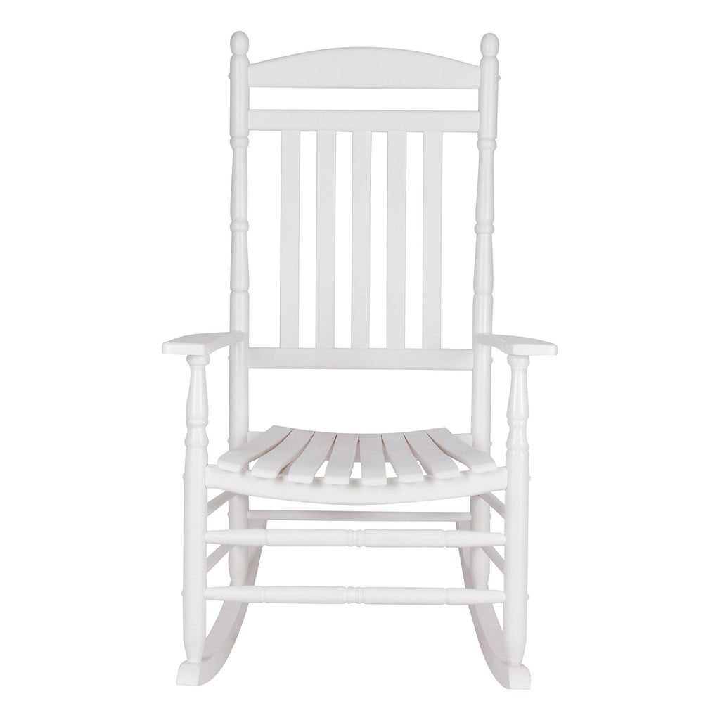 White Porch Rocker O4196