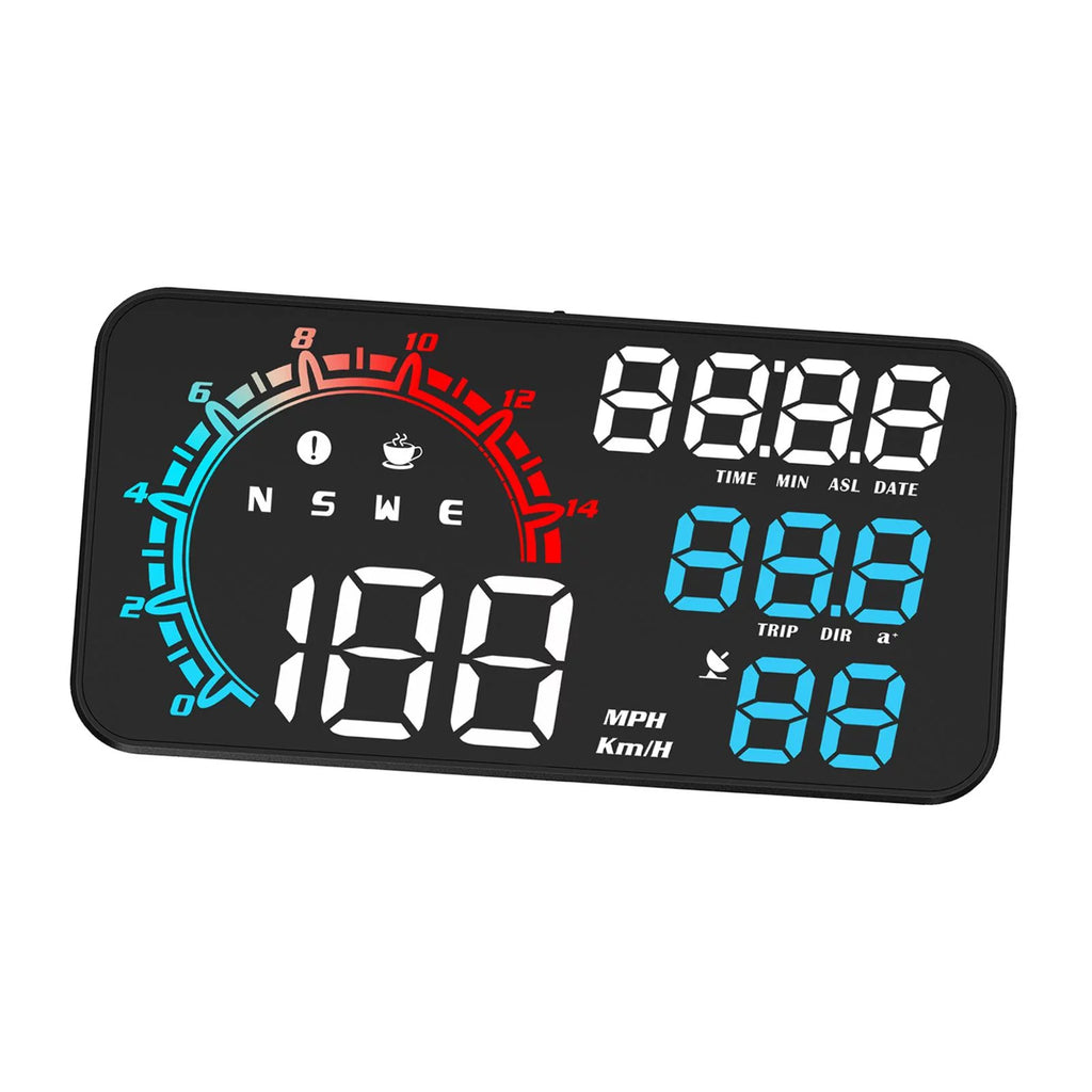 Universal Car HUD Speed Mileage Display E638433