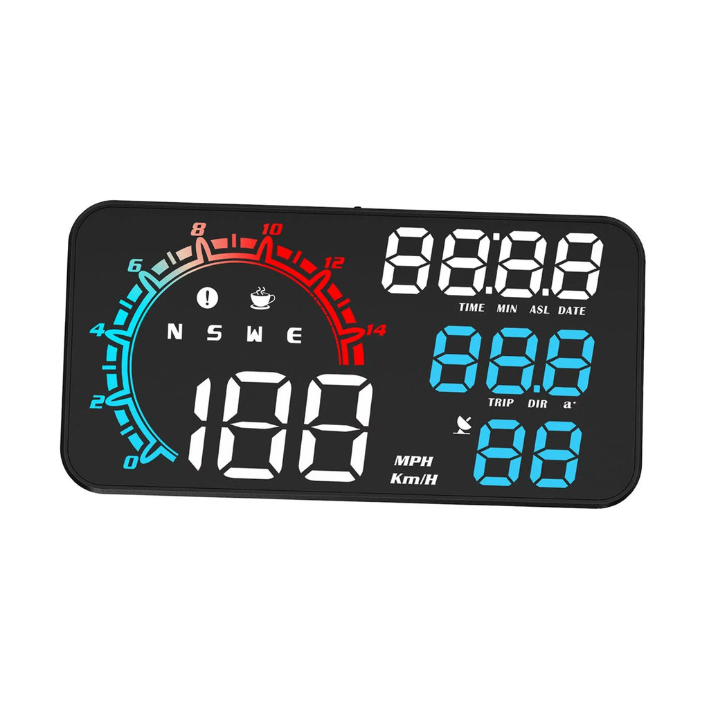 Universal Car HUD Speed Mileage Display E638433