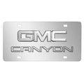 3D Mirror Chrome Stainless Steel License Plate Q882