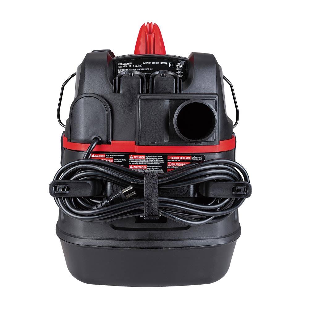 5-Gallon Corded Portable Wet/Dry Shop Vacuum S434