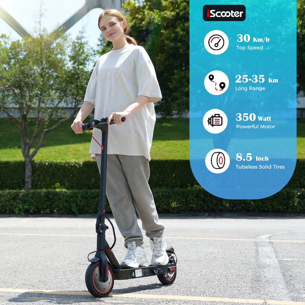350W Foldable Electric Scooter with Double Braking System H718