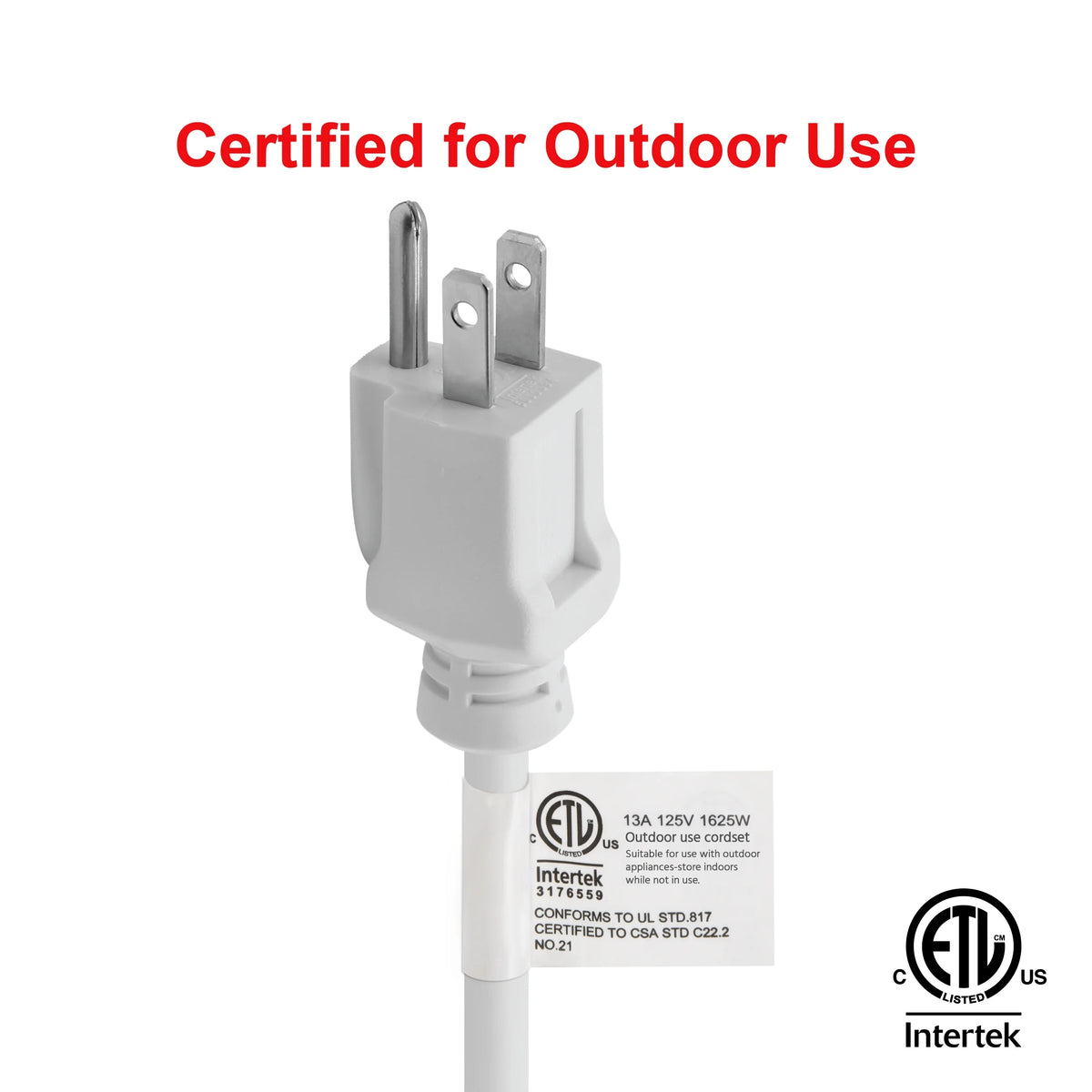 16/3 SJTW 35 ft Indoor/Outdoor Extension Cord K6222