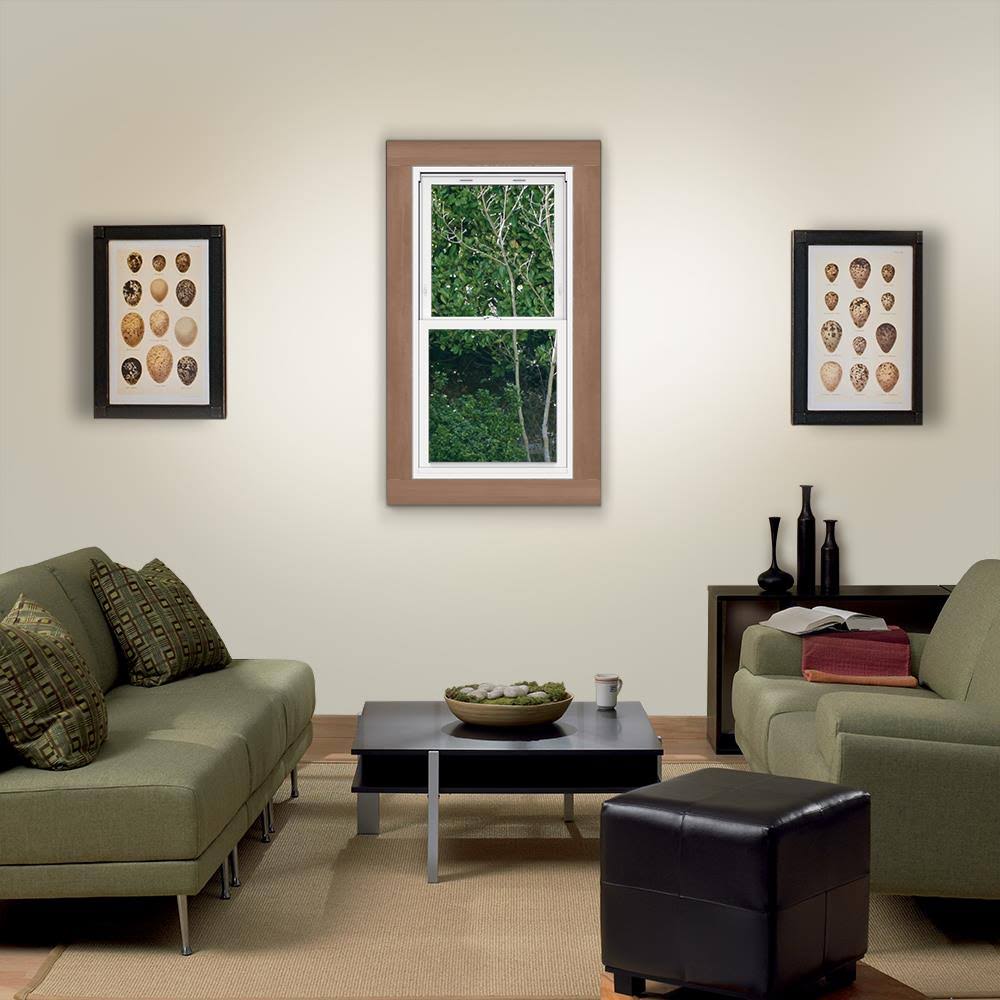 Vinyl Double Pane Double Strength Replacement Double Hung Window P886025