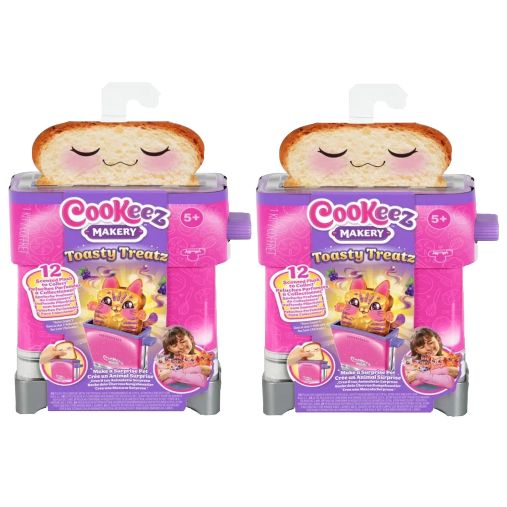 Scented Plush Toaster, 2 pack H674