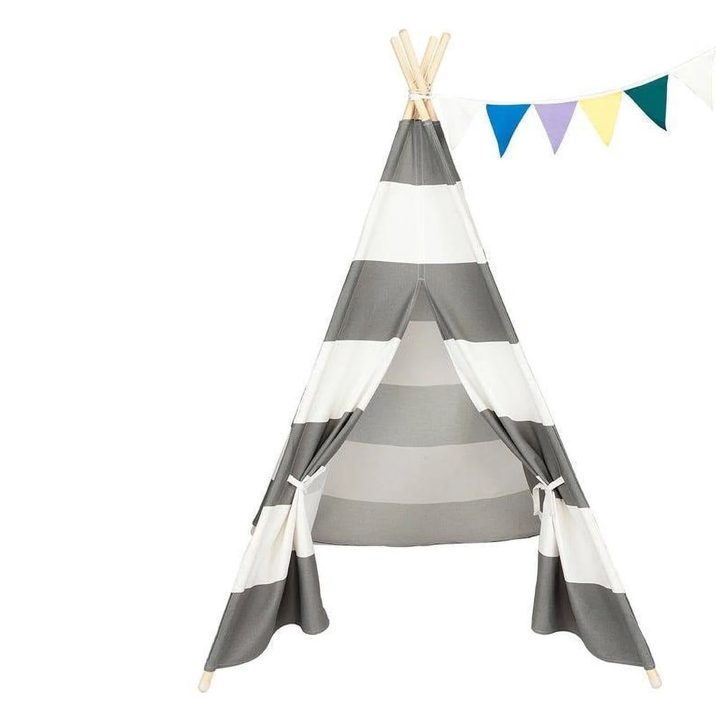 Natural Cotton Canvas Teepee Tent for Kids W413