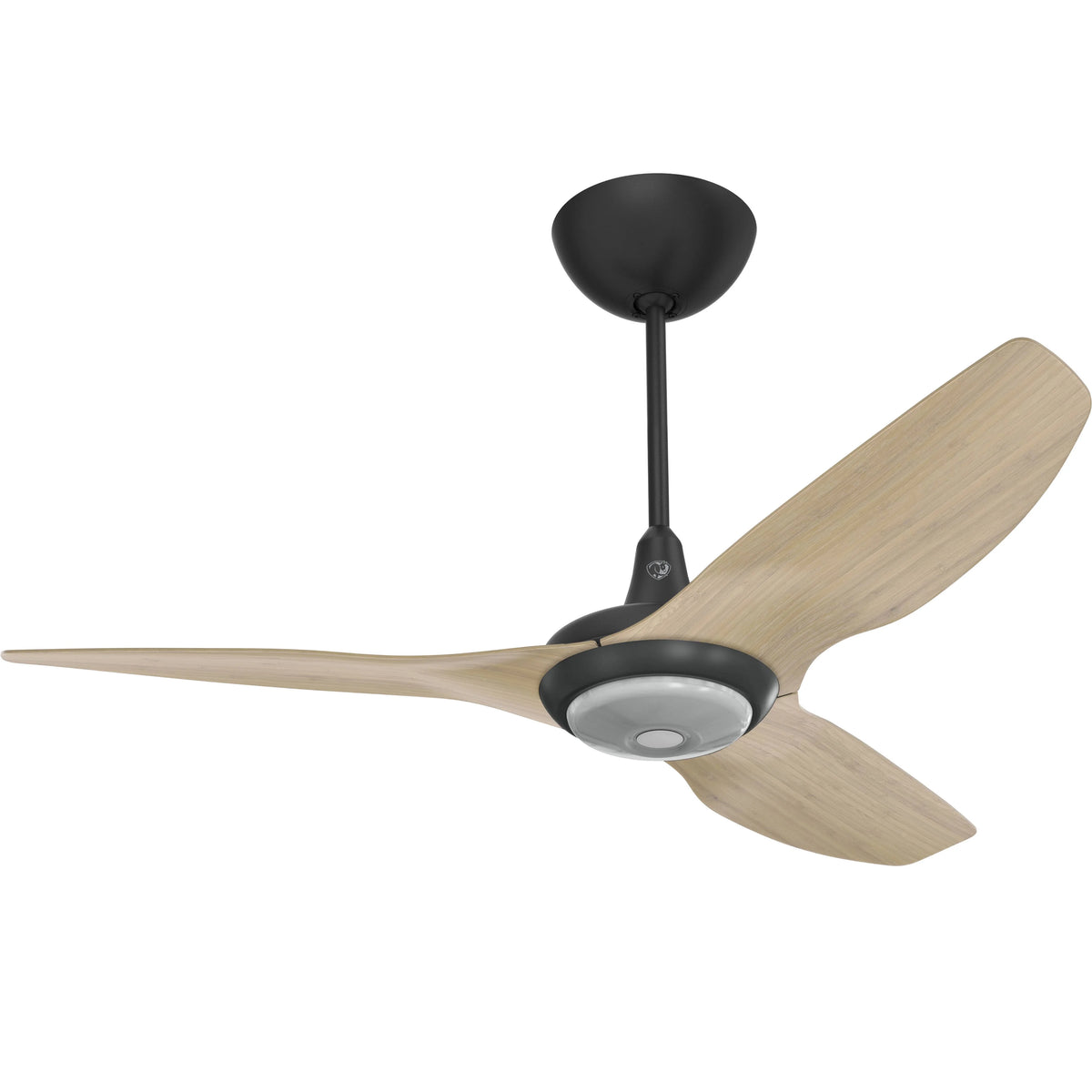 52 Ceiling Fan with Bamboo Blades and Black Finish N987