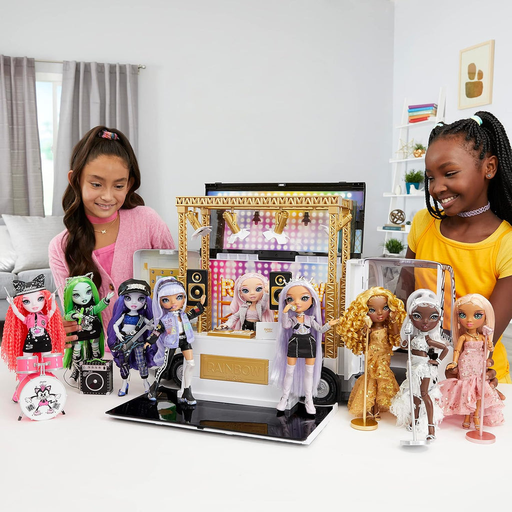 Rainbow High Posable Fashion Doll with 2 Designer Outfits & Vanity Playset J82992