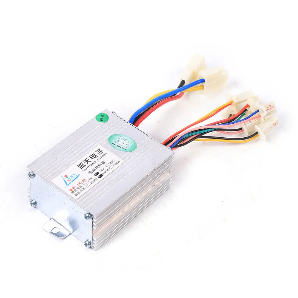 36V 350W E-Bike Motor Thumb Kit Mountain Bike Conversion Kit Electric Bicycle Brush Motor W/Freewheel X106