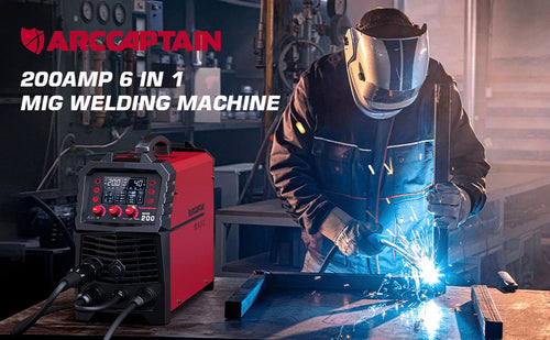 200Amp 110V/200V 6 in 1 Multi Process Welding Machine I981