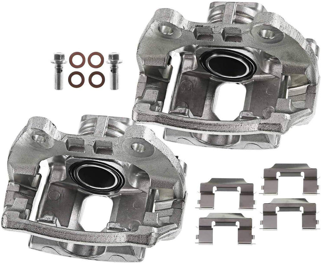 Disc Brake Caliper Assembly with Bracket W327