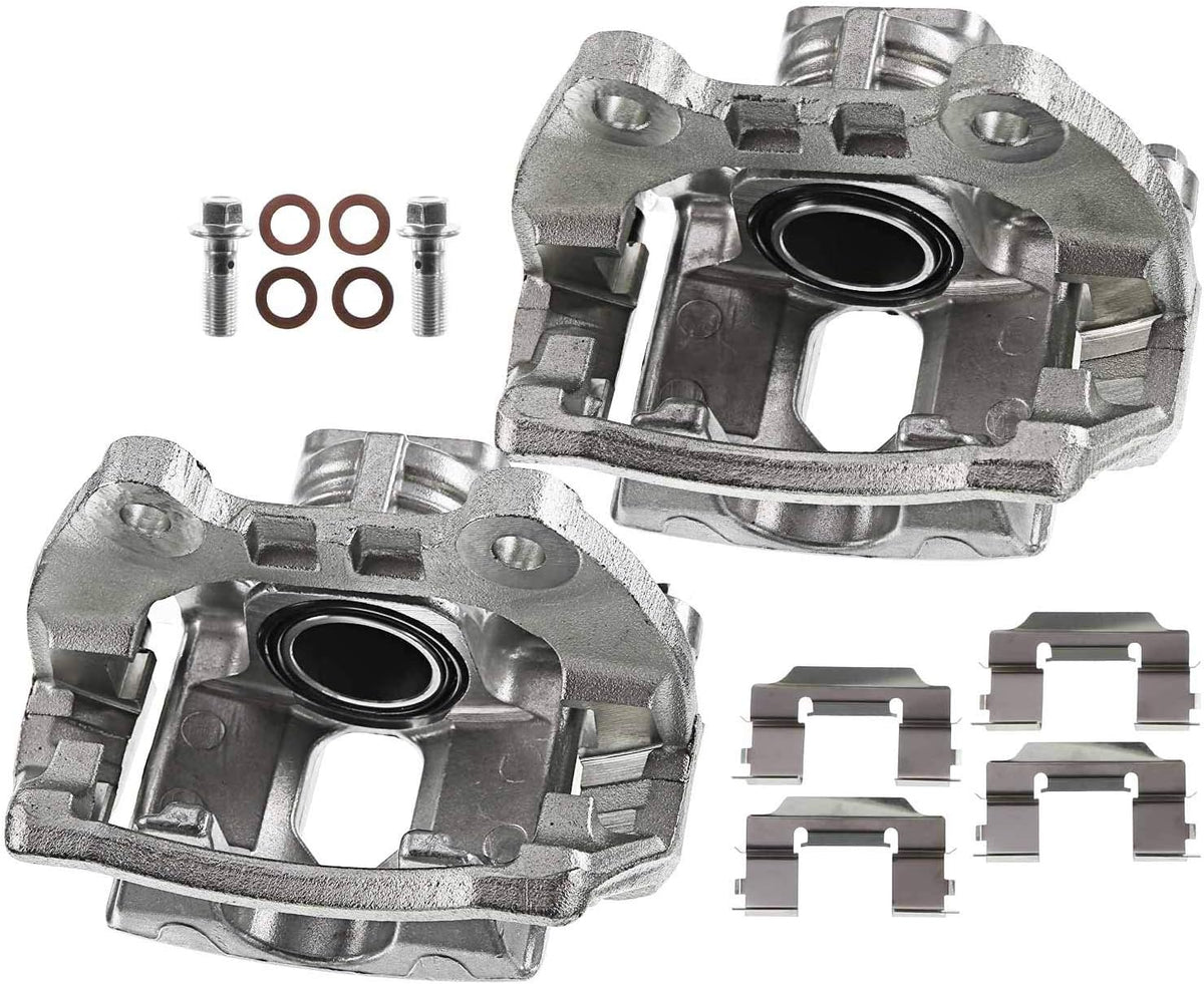 Disc Brake Caliper Assembly with Bracket W327