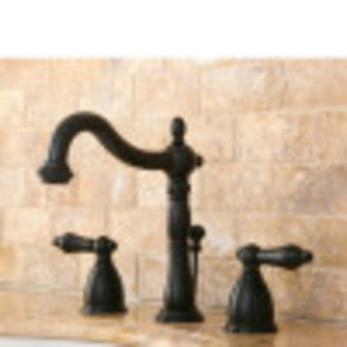 Oil Rubbed Bronze Widespread Bathroom Faucet P30934