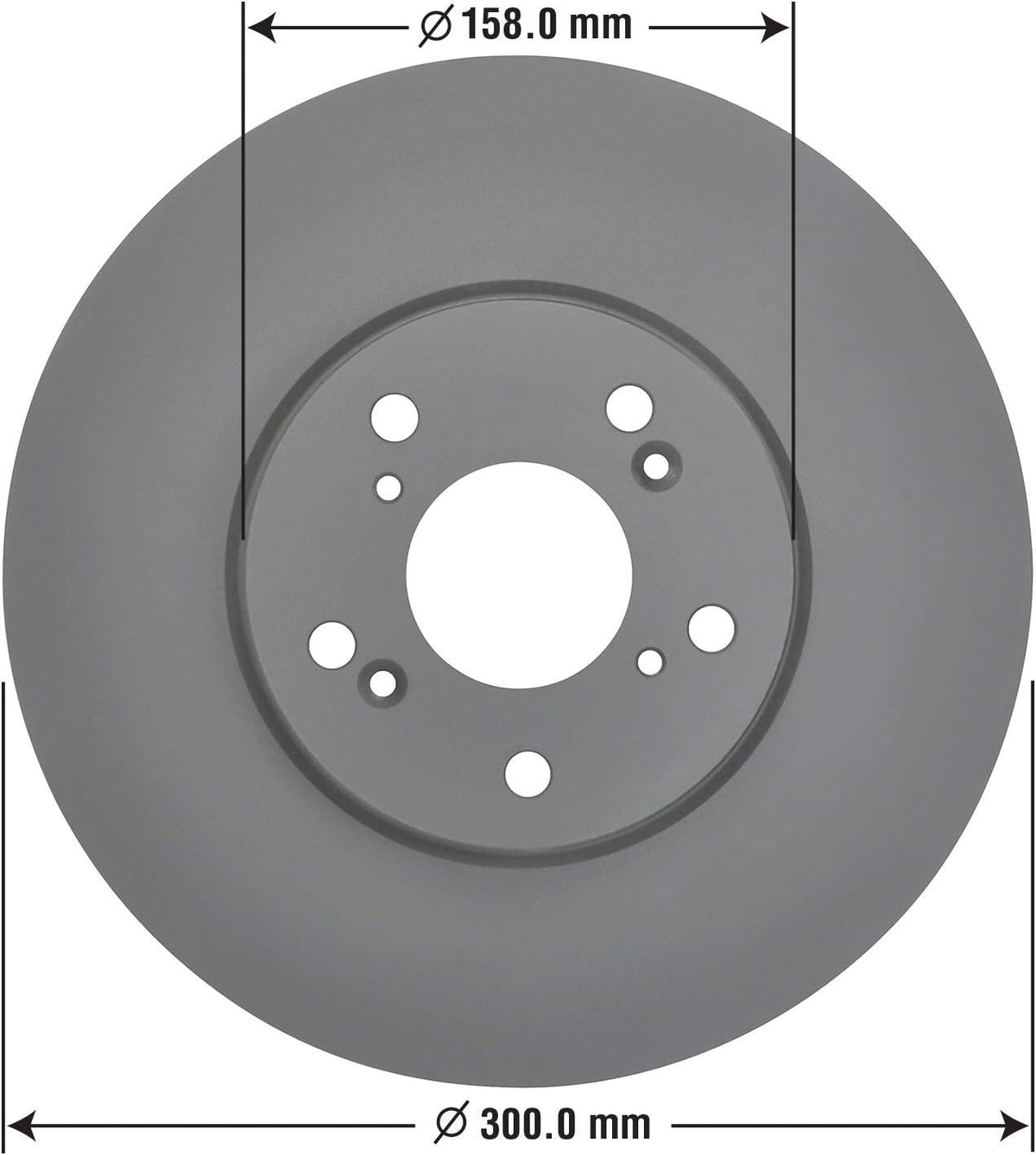 Front Brake Rotor Pack of 2 O7701