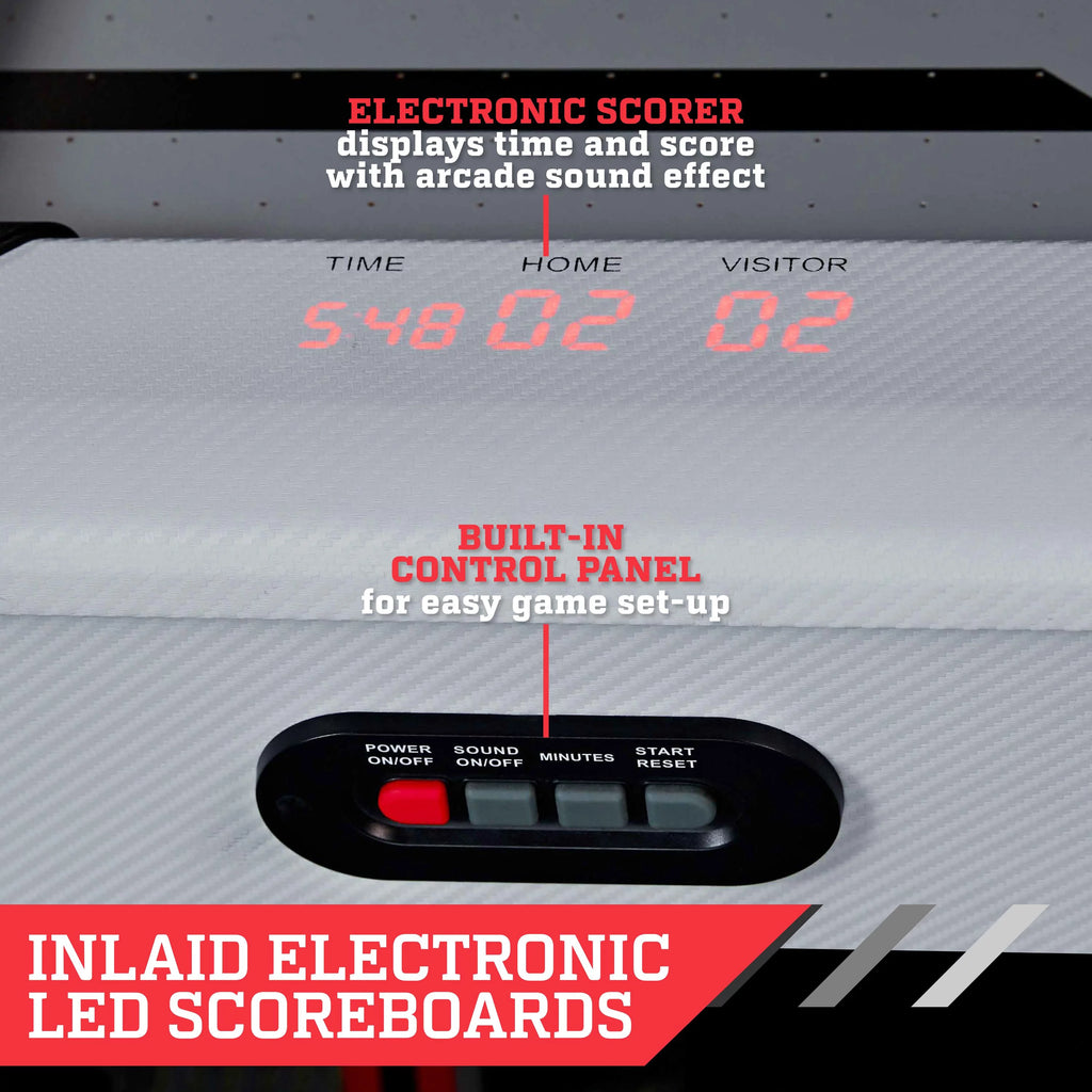 84 inch Air Hockey Table with Electronic Scorer D4734