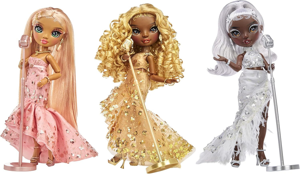 Rainbow High Posable Fashion Doll with 2 Designer Outfits & Vanity Playset J82992