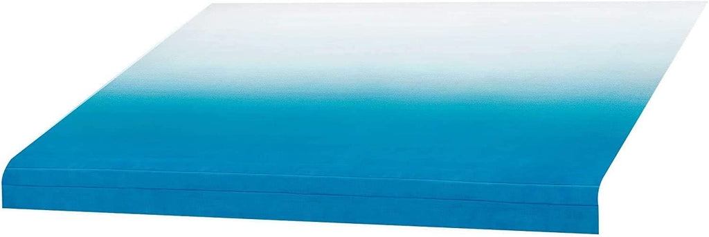 13 Foot Blue RV Awning Fabric Replacement F6109