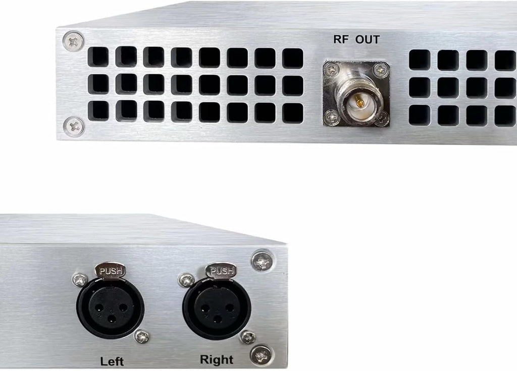 150W Long Range FM Broadcast Transmitter with Antenna Cable Z8271