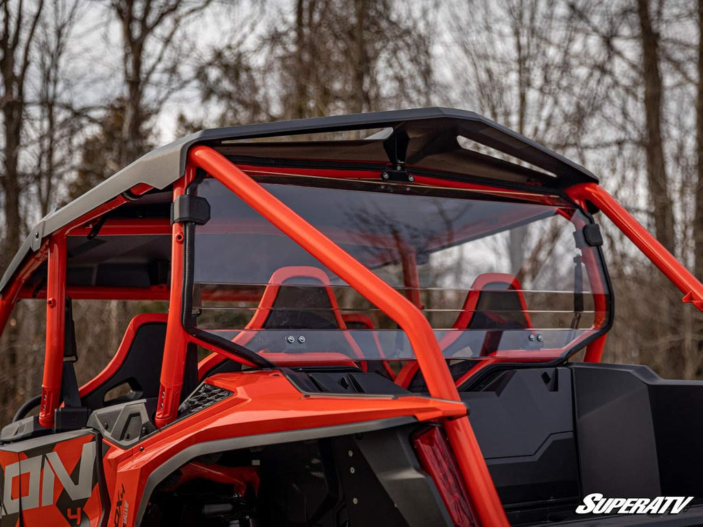 1/4 Thick Clear Polycarbonate Rear Windshield U68088
