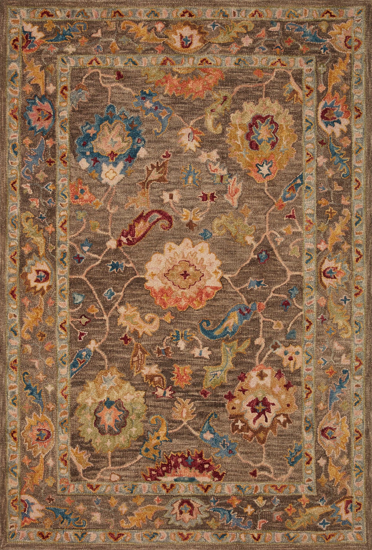 Charcoal 8'6 x 12' Rug T195586