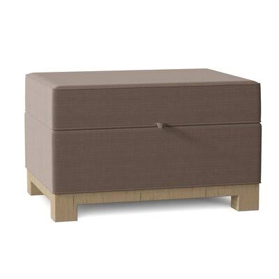 Black Storage Ottoman U56554
