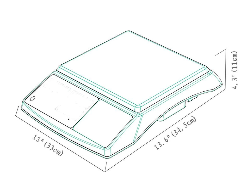 30lb / 60lb Dual Range Price Computing Scale Z76687