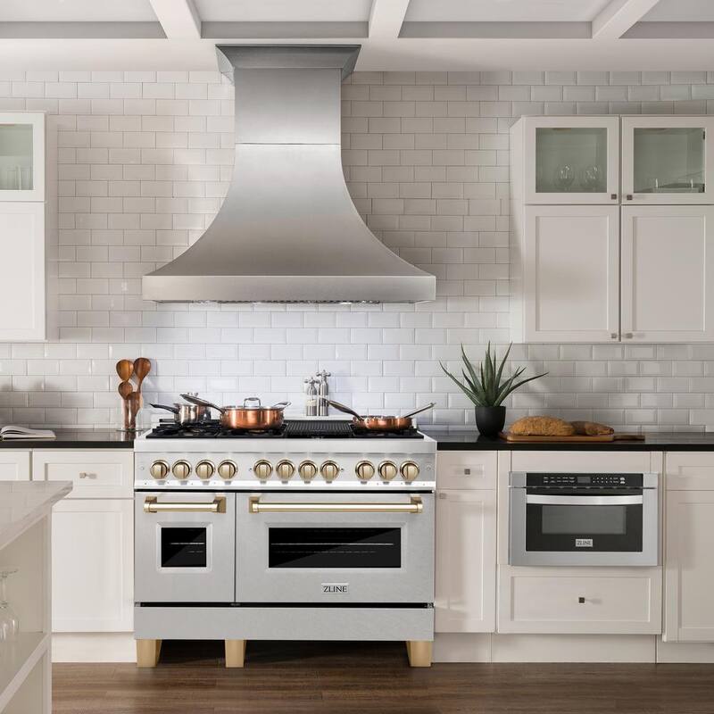 48 in. 7 Burner Double Oven Dual Fuel Range Stainless Steel B944