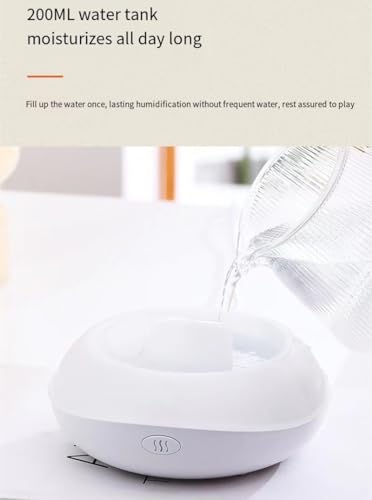 Wood Grain 200ML Essential Oil Diffuser with USB-C Power Cable J4225