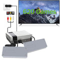 Grey Retro Game Console with 620 Classic Games T11748