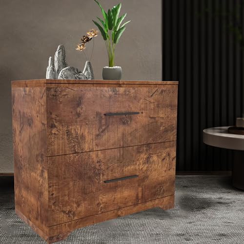 2 Drawer Wood Lateral File Cabinet V14503