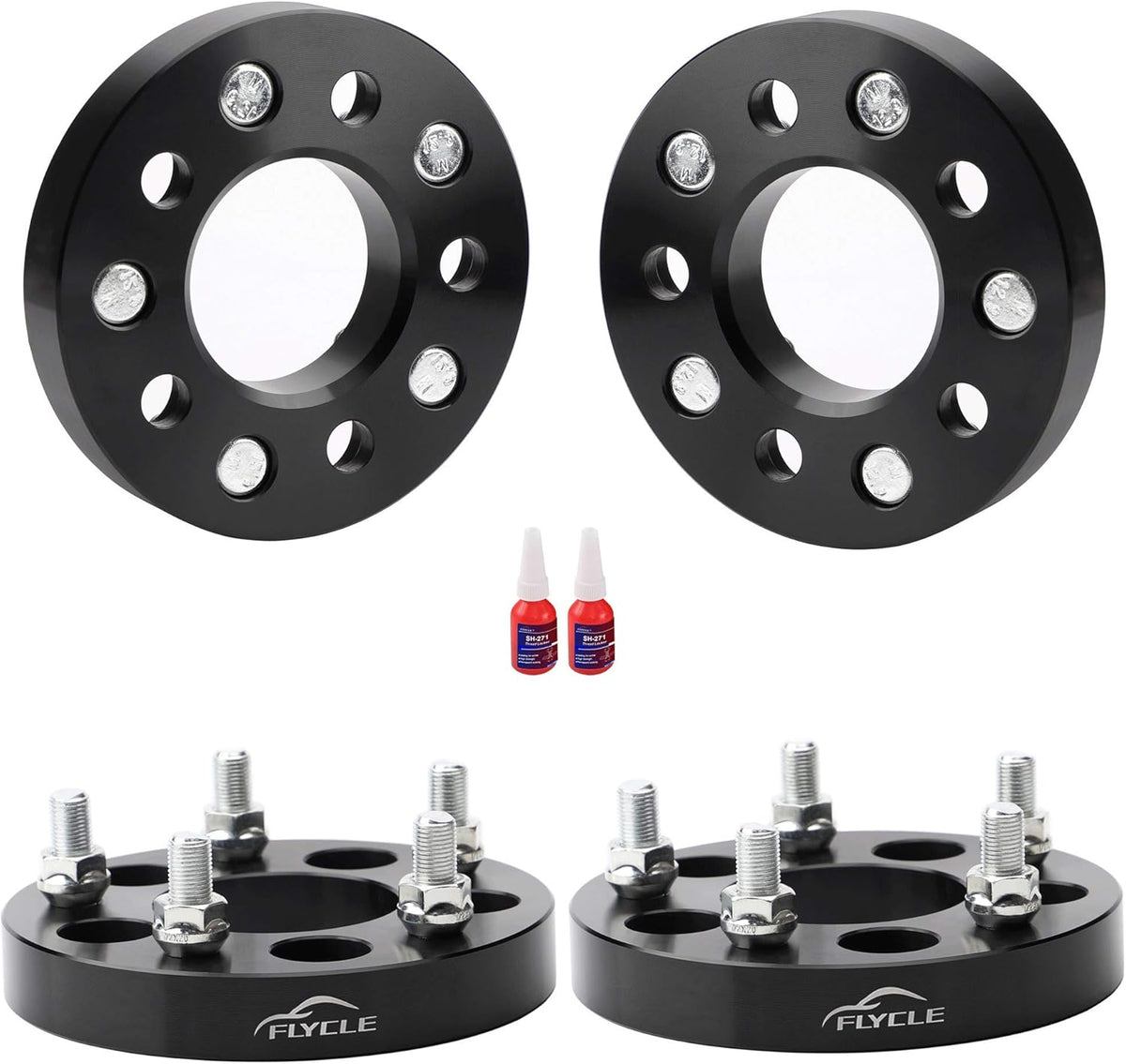 5x4.5 to 5x4.75 Wheel Adapters, 1 inch, 73mm Center Bore N736