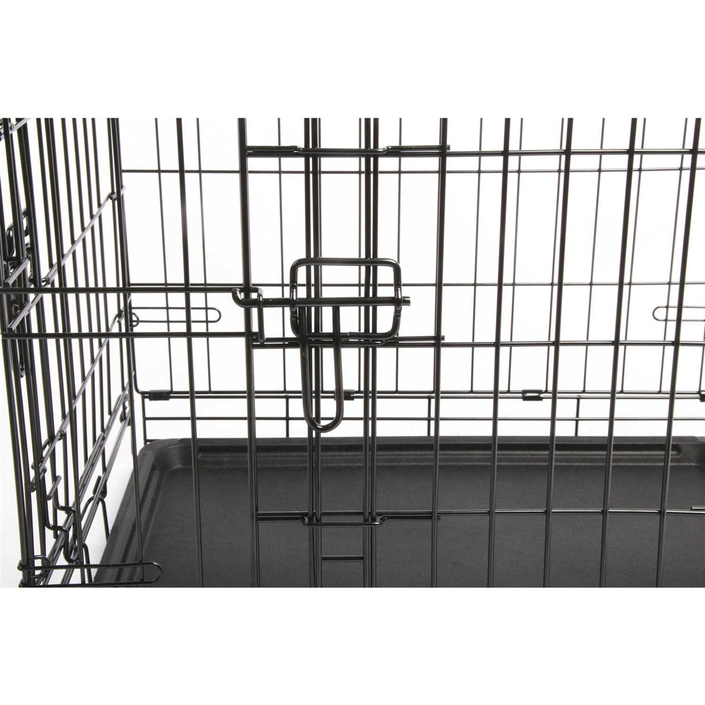 2-Door Folding Dog Crate S4315