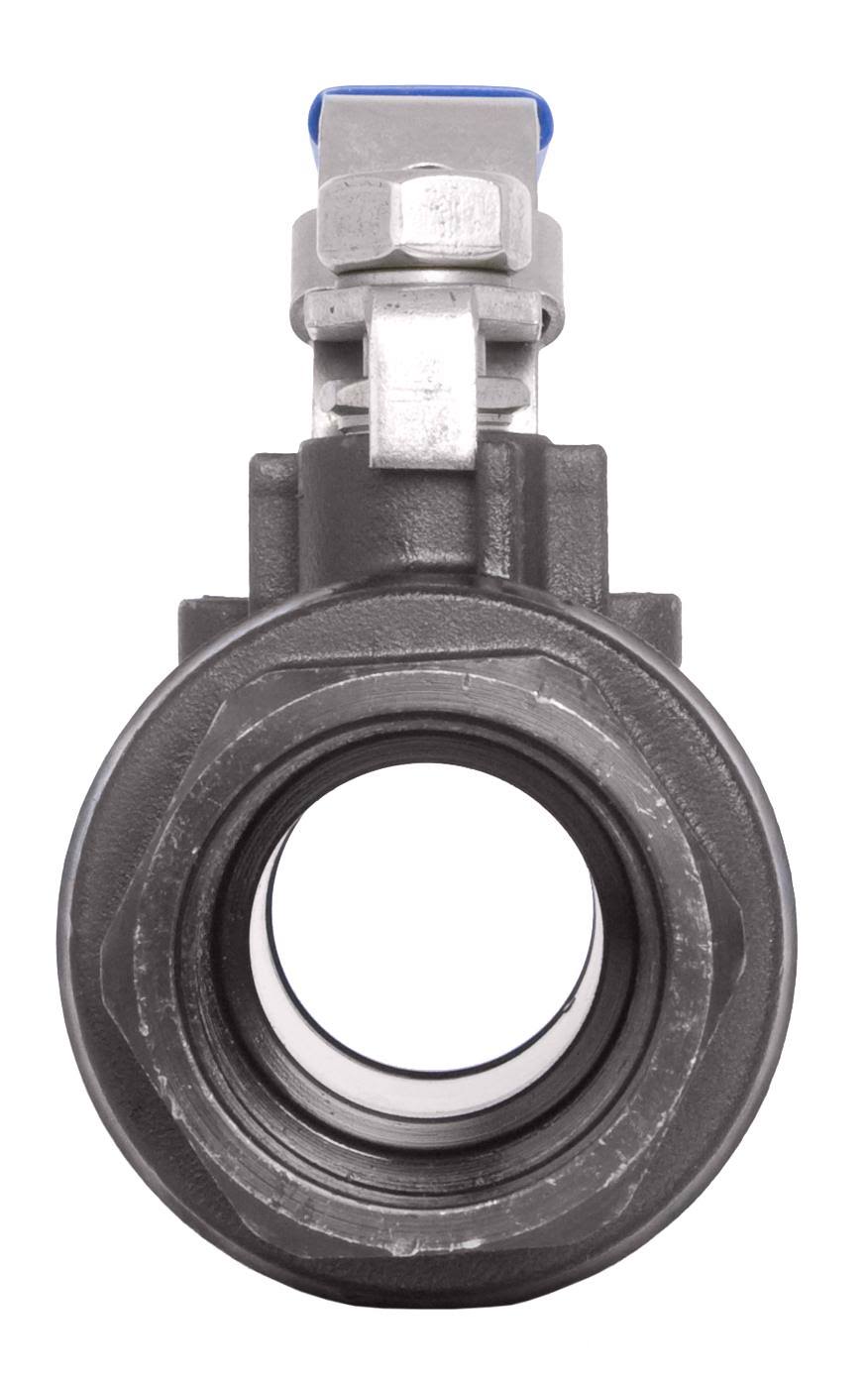 1-1/4 inch Carbon Steel Full Port Ball Valve, 2000PSI FxF NPT H935333