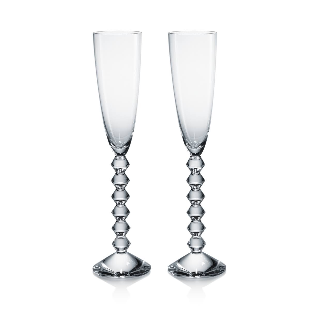 Blue Crystal Flute Set of 2 W193337