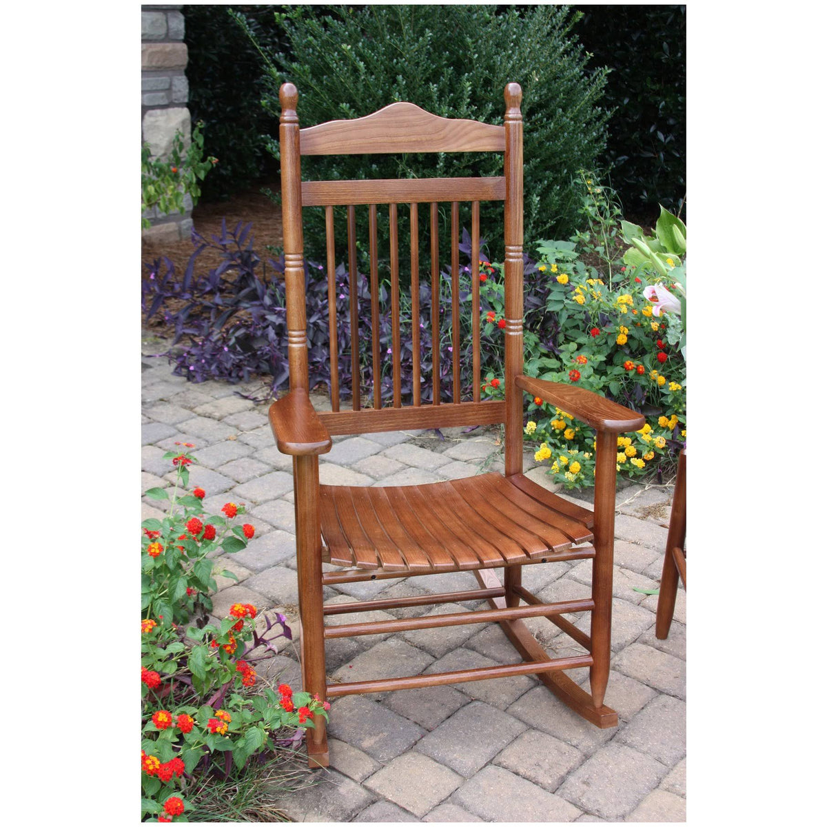 Calabash Spindle Rocking Chair C90367
