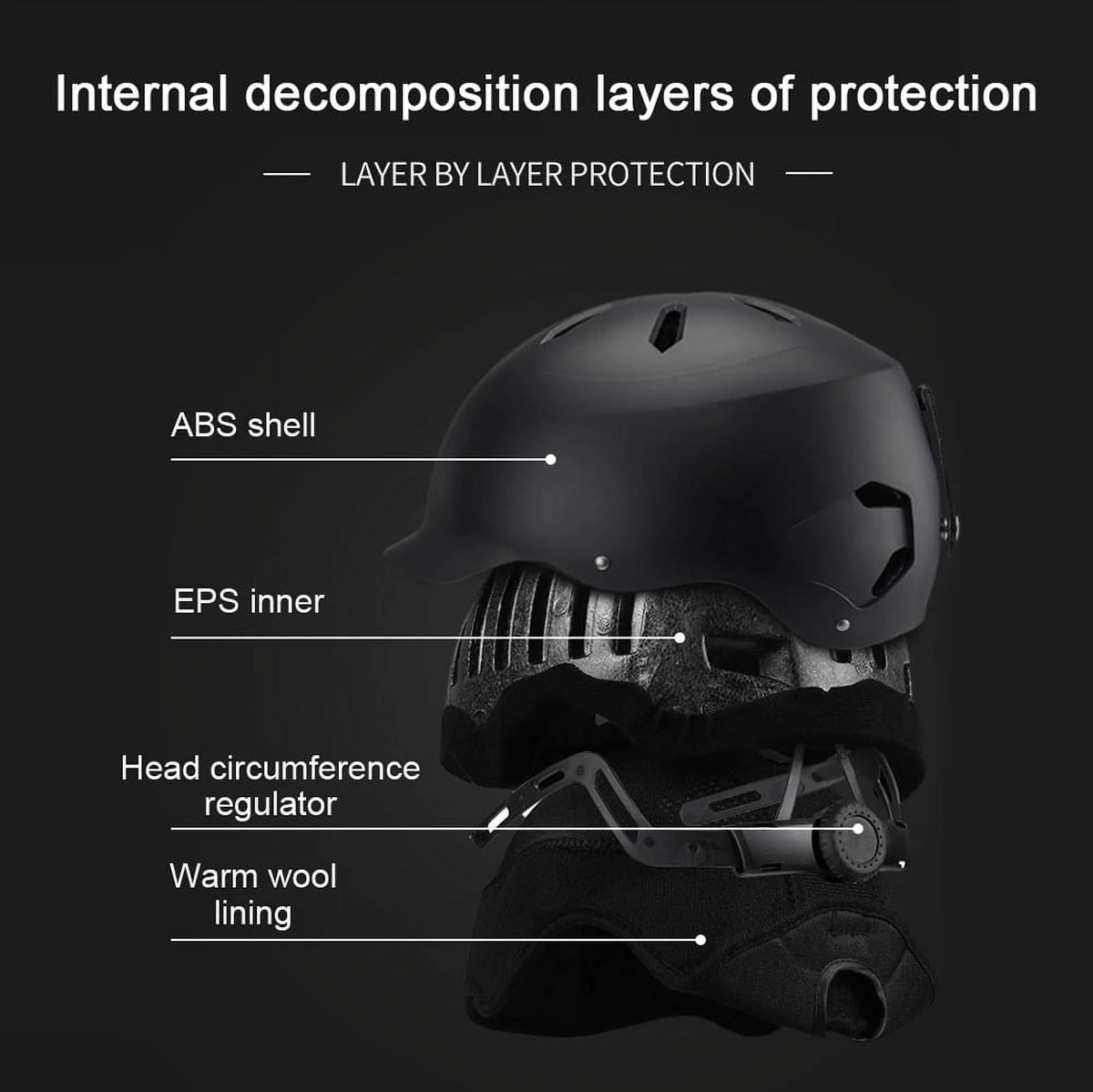 Ski Snowboard Helmets, Winter Cycling Helmets, Motorcycle Electric Bike Safety Gear Z79272