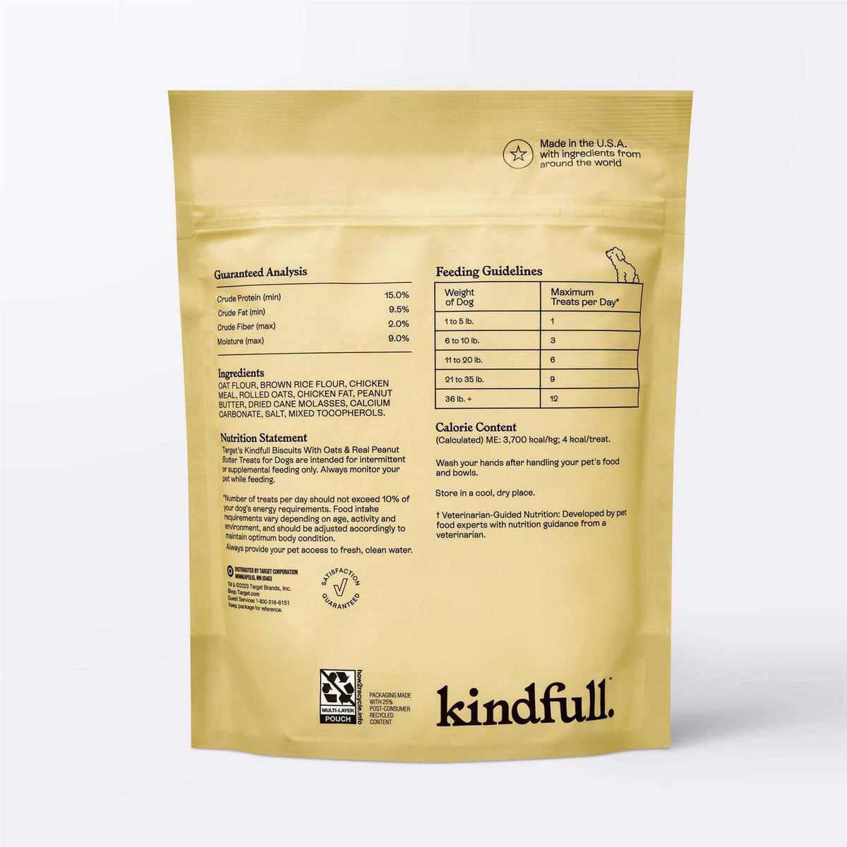 Biscuit with Oats Dog Treats L851