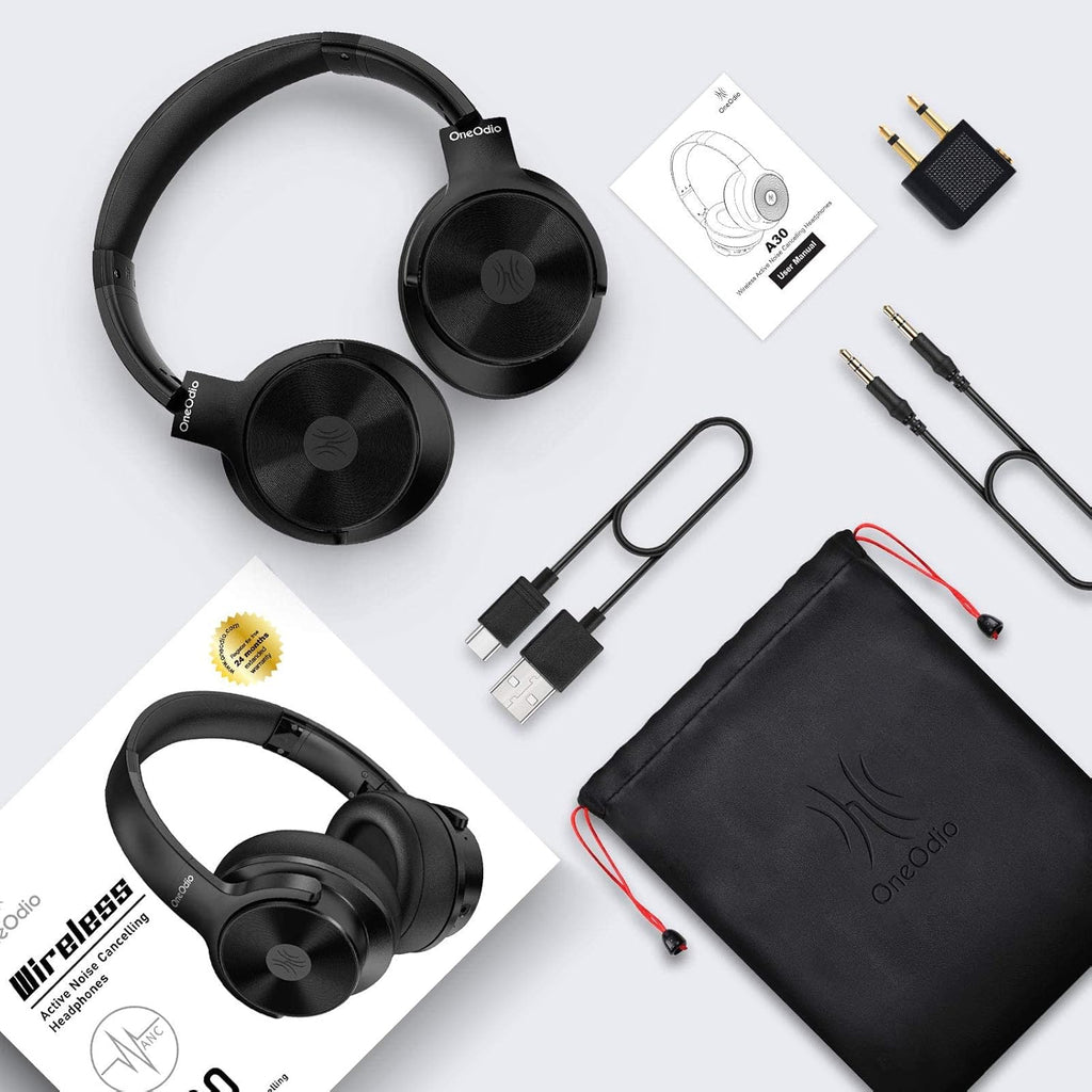 Hybrid Noise Cancelling Bluetooth Over Ear Headphones, Pack of 2 W2483