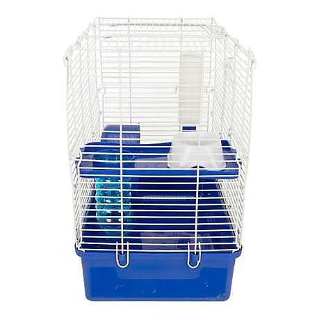 Blue 2 Story Hamster Cage F242