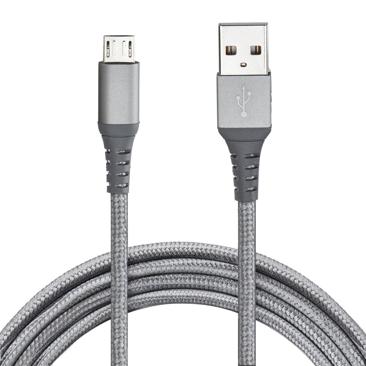 6 ft. USB to Micro USB Braided Charging Cable D33053