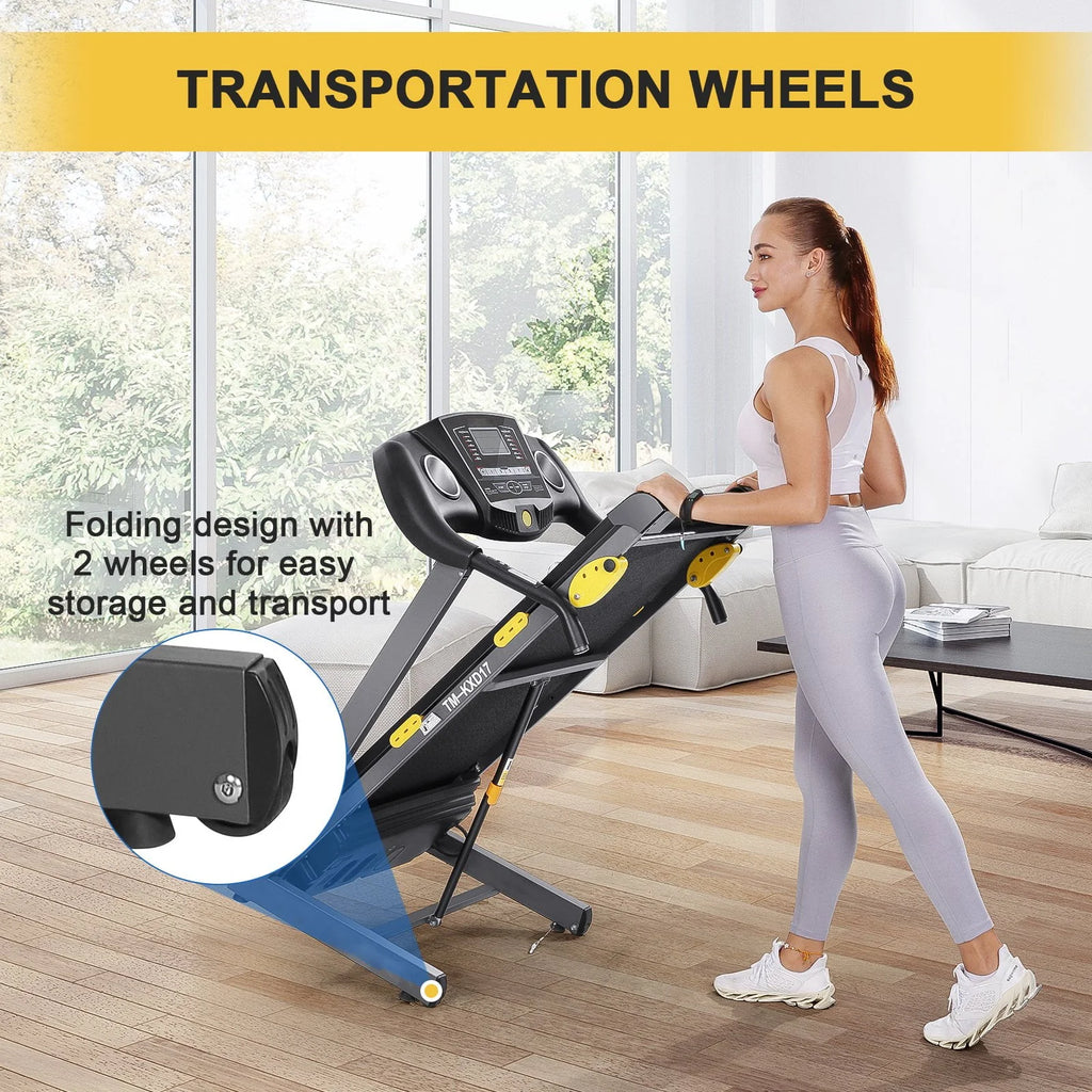 Incline Electric Treadmill 220lbs Max B11525