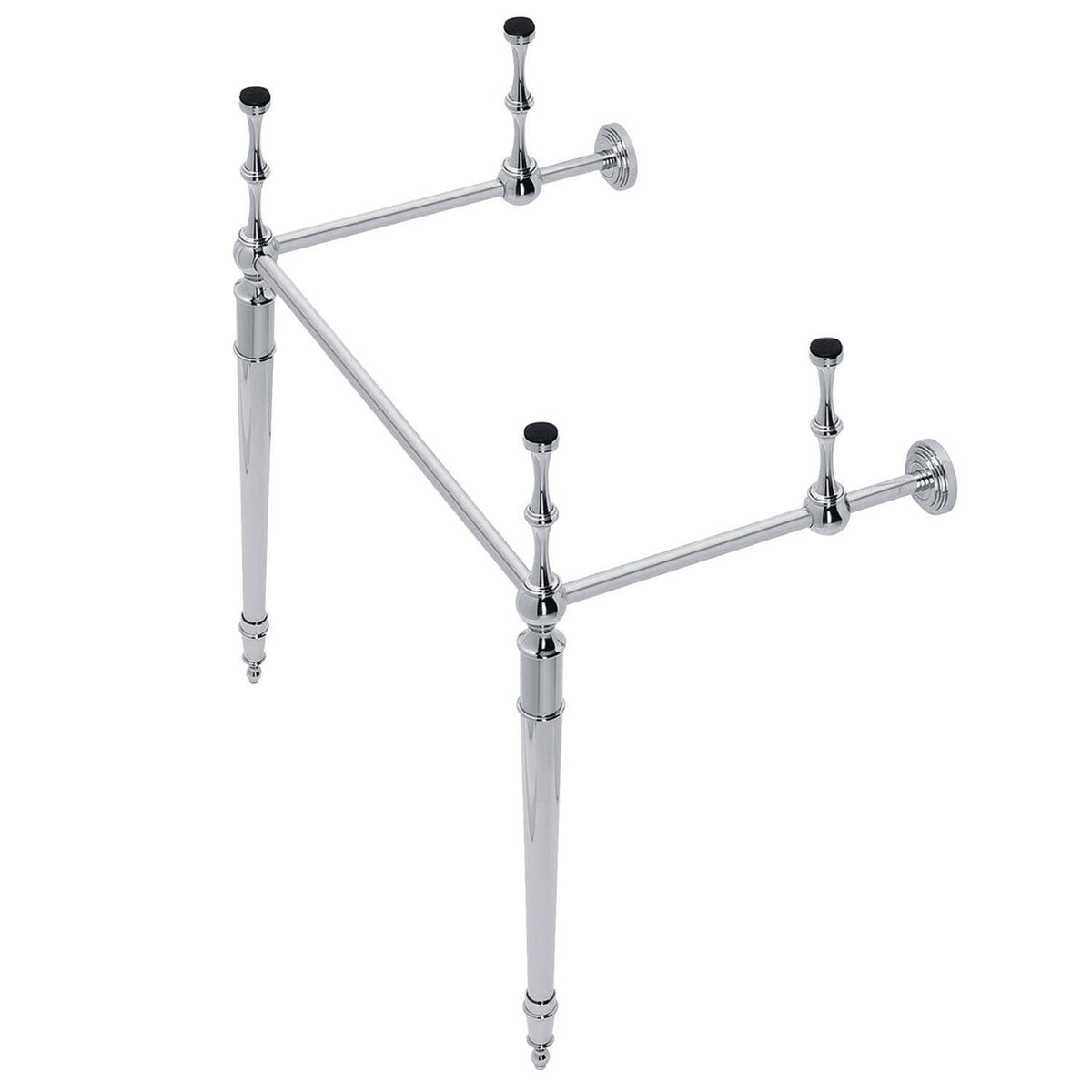 Polished Chrome Console Sink Legs V943