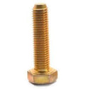5/16 inch-18 x 2 1/4 inch Coarse Thread Grade 8 Hex Cap Screw Yellow Zinc Plated Pk 700 B67018