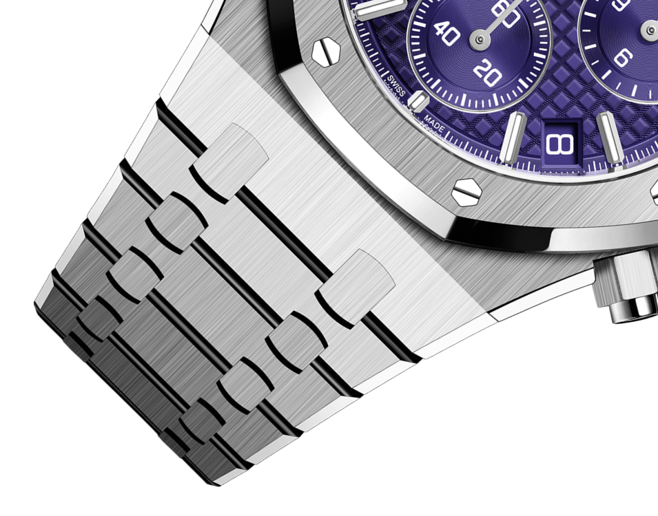 Purple Dial 41mm Chronograph K604