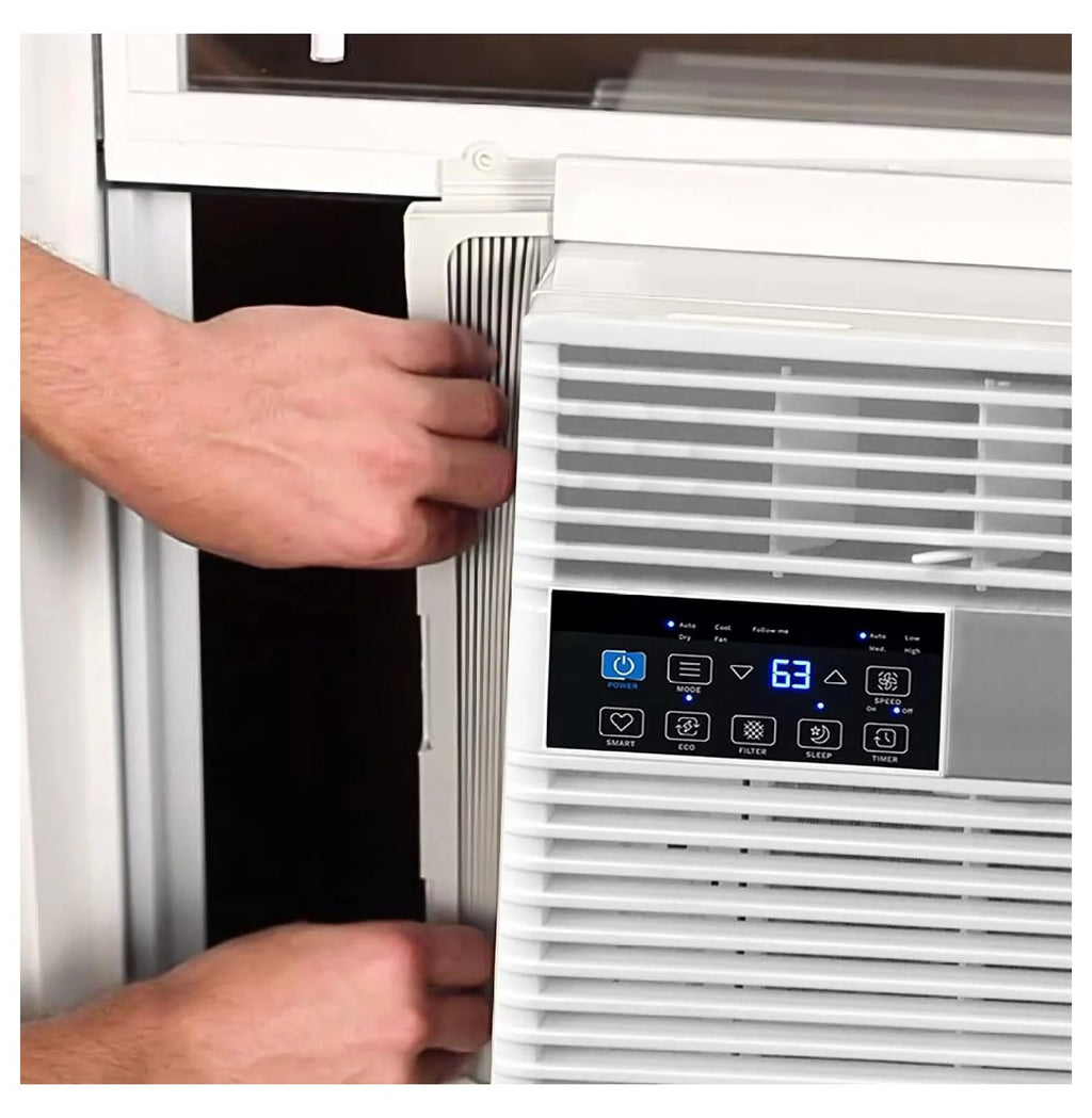 6,000 BTU White Window Air Conditioner W1449