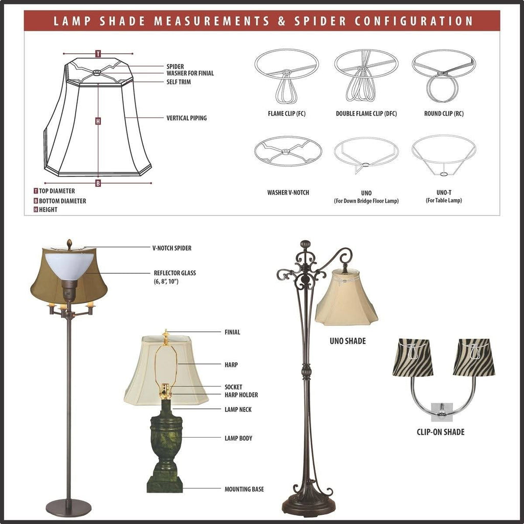 6 Silk Bell Candelabra Shade Set of 6 Black Gold Q1889