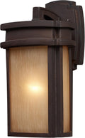 One Light Outdoor Wall Sconce with Clay Bronze Finish U2558