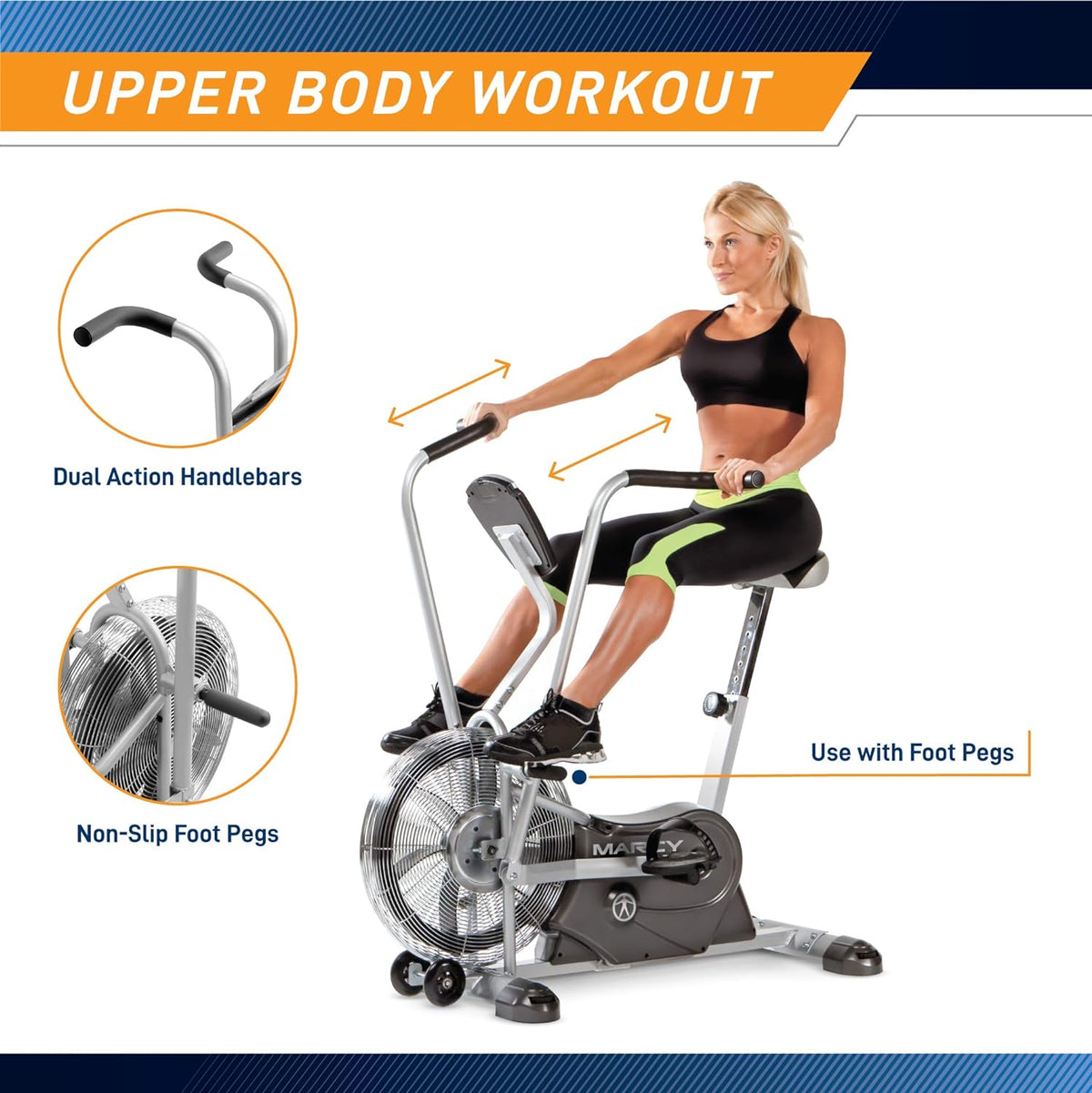 Upright Fan Bike X3549